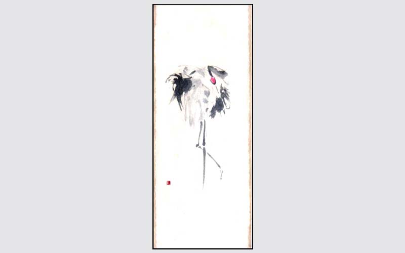 ROSLYN LEVIN SUMI-E WINTER PREENING